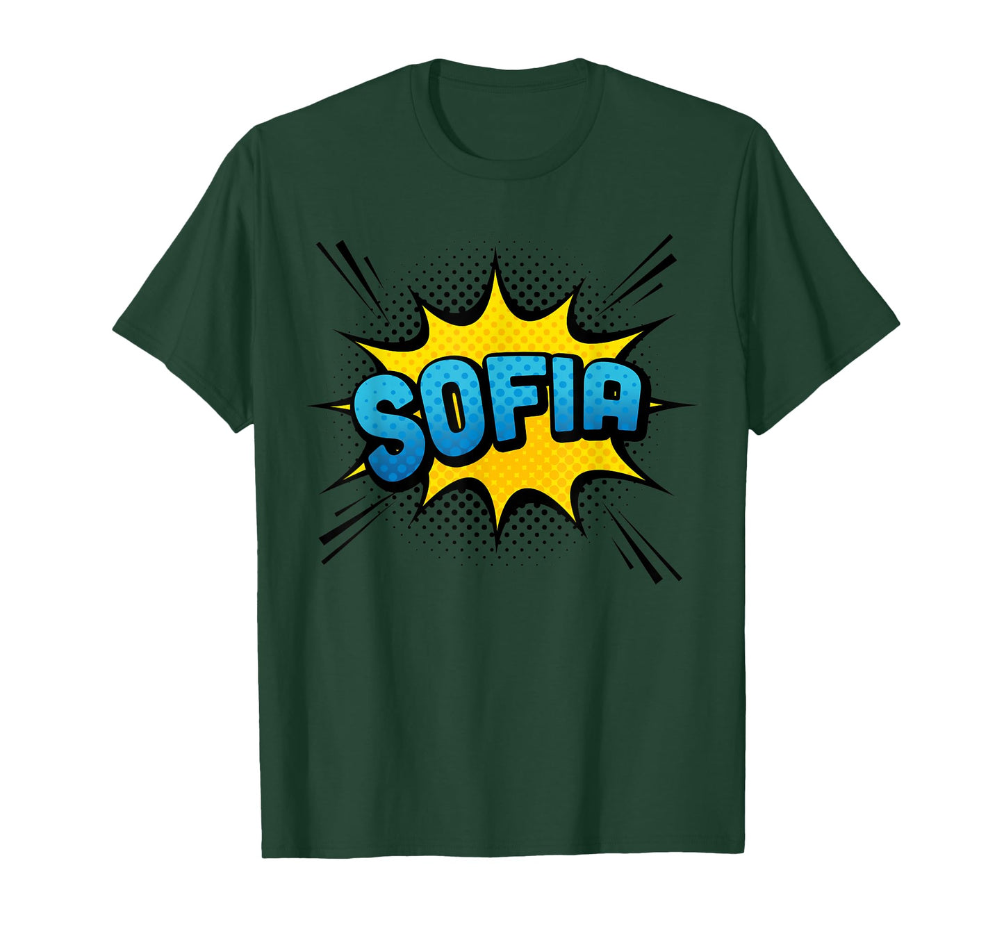 SOFIA - Girls Name Superhero Lover Style T-Shirt