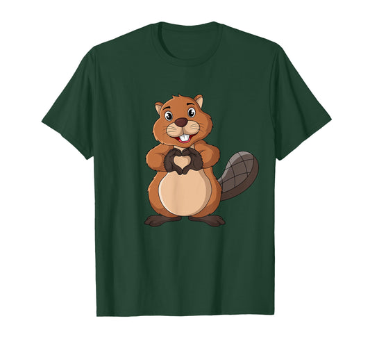 Beaver Lover Kids Girl Women T-Shirt