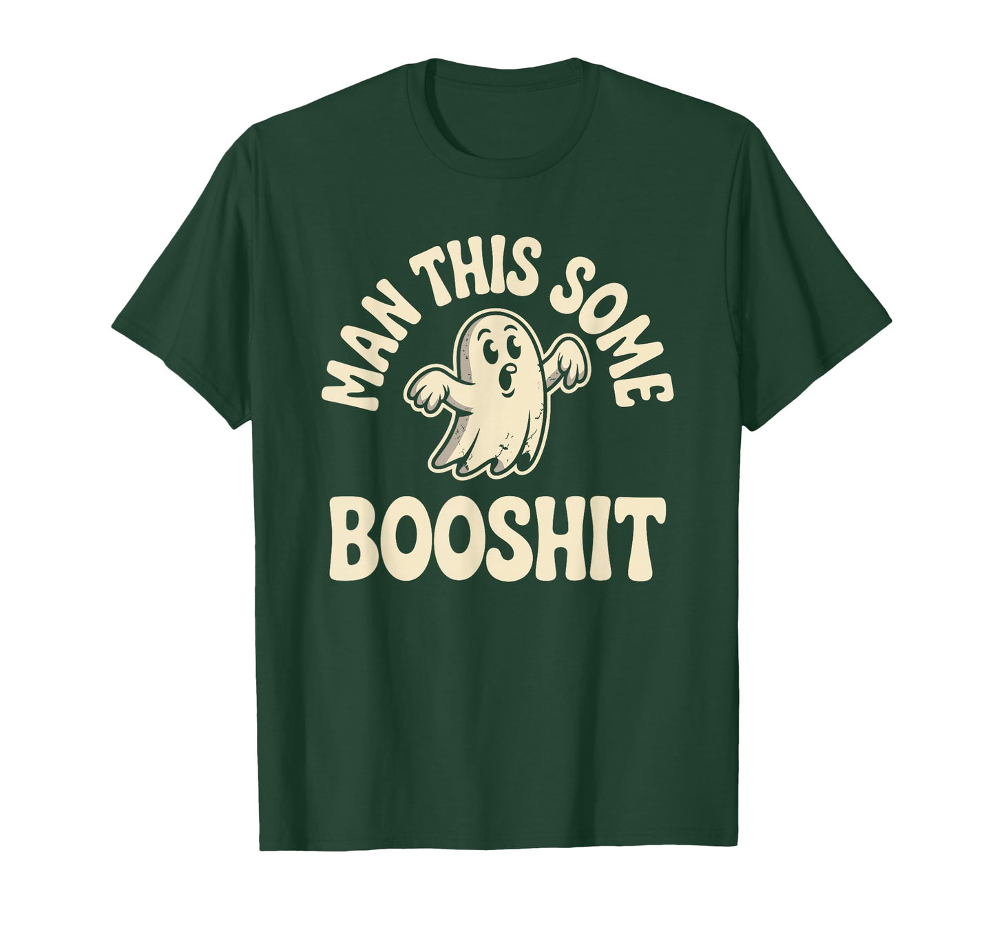Man This Some Booshit Funny Halloween T-Shirt