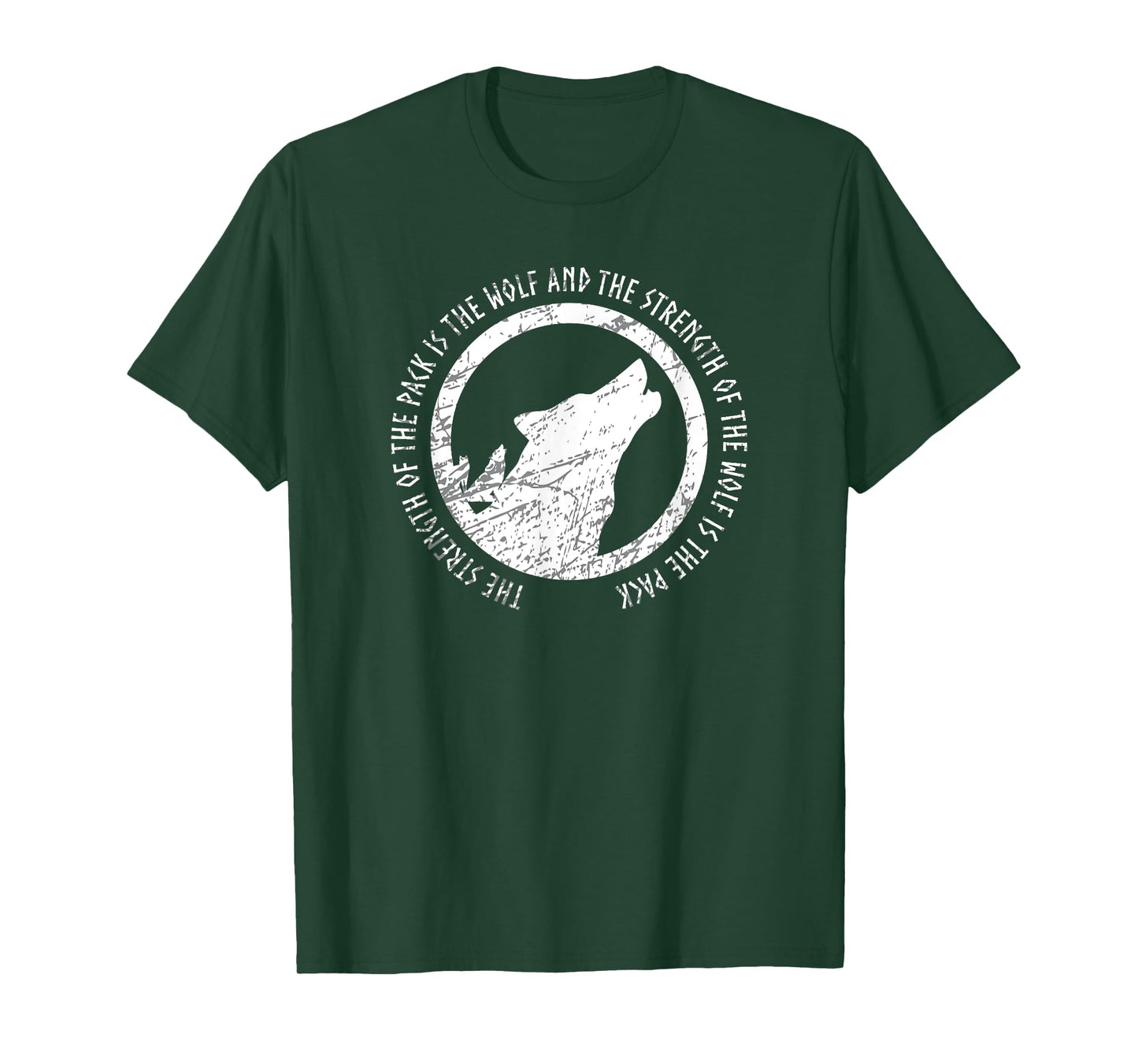 The Strength of the Pack is the Wolf Kindred Wolf Pack Squad T-Shirt