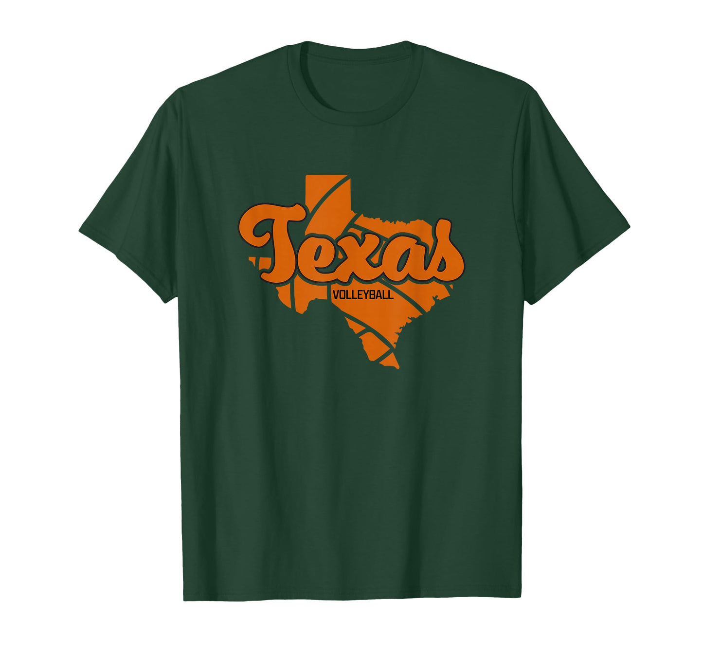 Texas Volleyball Retro Script T-Shirt