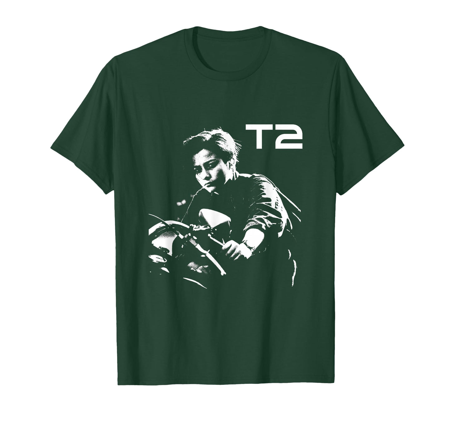 Terminator 2 Judgement Day John Connor Bike T-Shirt