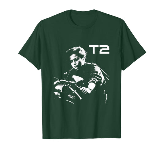 Terminator 2 Judgement Day John Connor Bike T-Shirt
