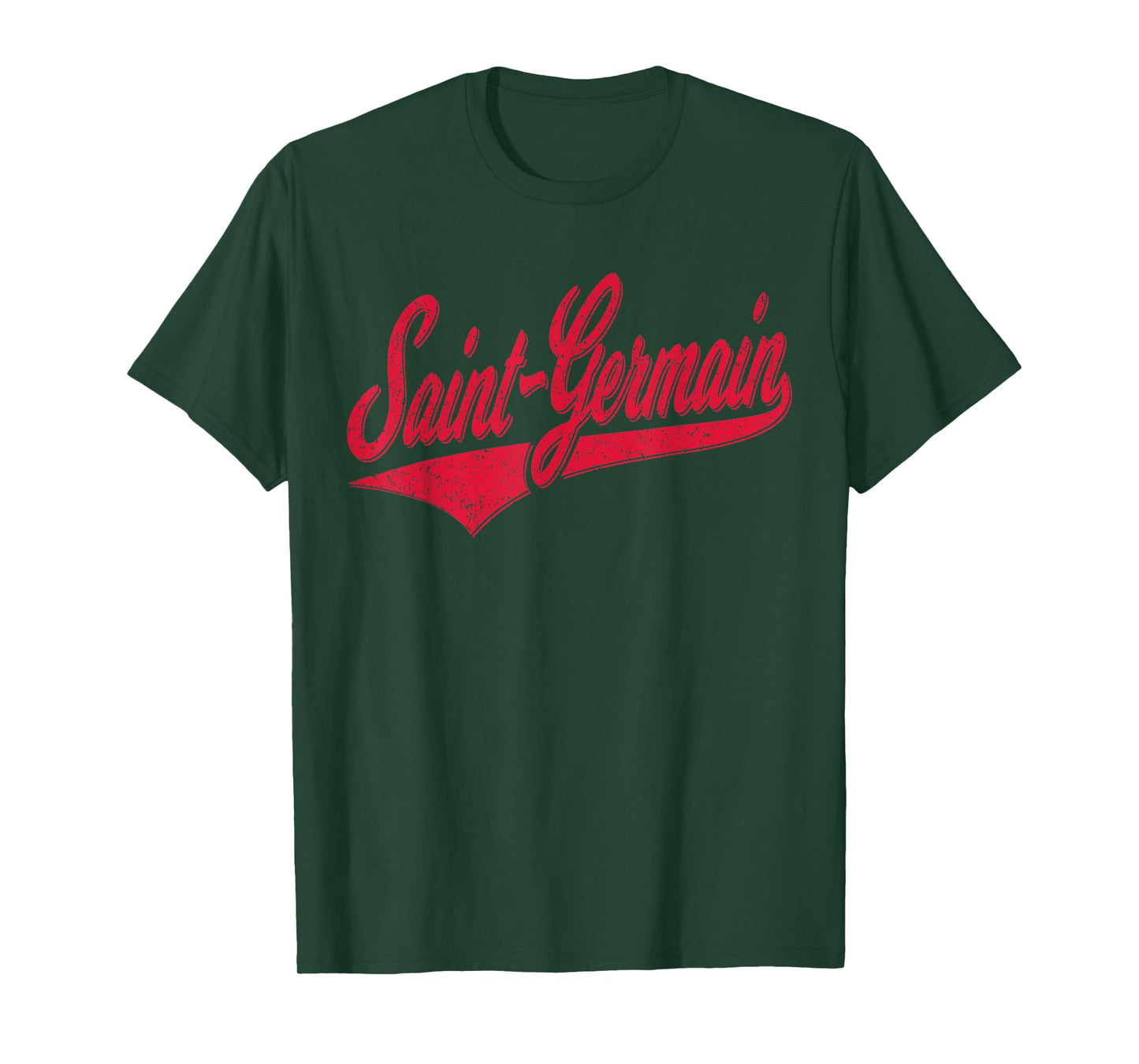 SAINT-GERMAIN VARSITY SCRIPT CLASSIC SPORT JERSEY T-Shirt