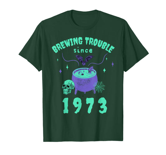 1973 funny Halloween Costume Birthday T-Shirt