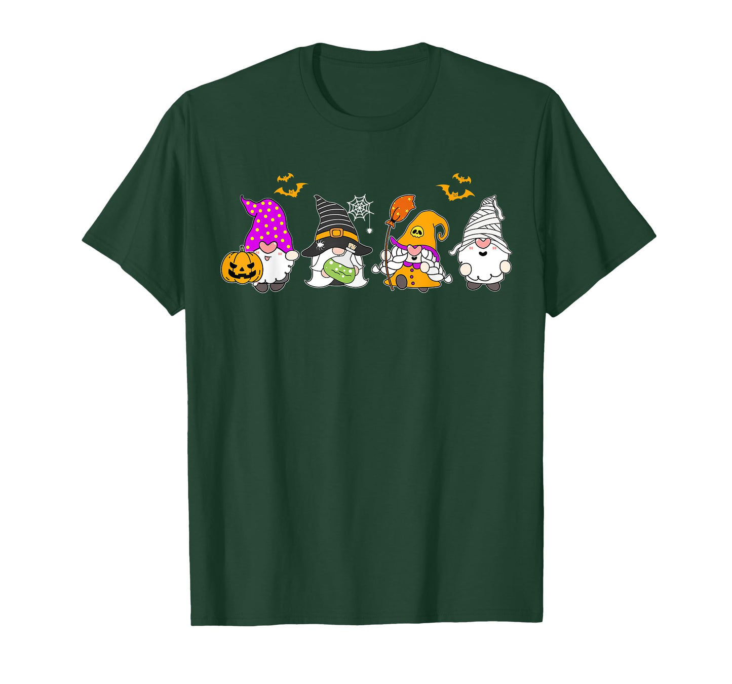 Gnome Halloween Shirts Women Halloween Gnomes Costume Kids T-Shirt