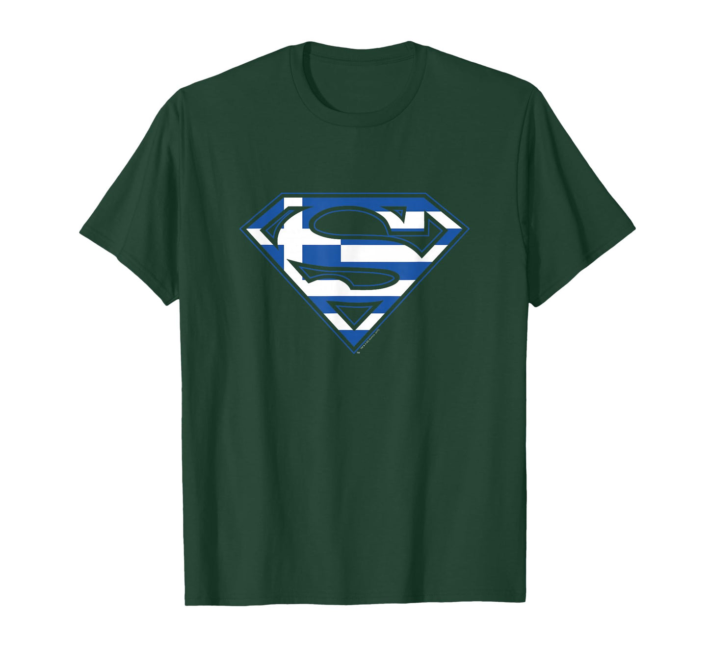 Superman Greek Shield T-Shirt