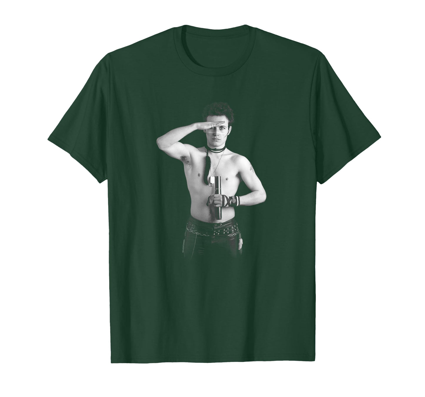 Chris Duffy Photography Saluting Adam Ant T-Shirt