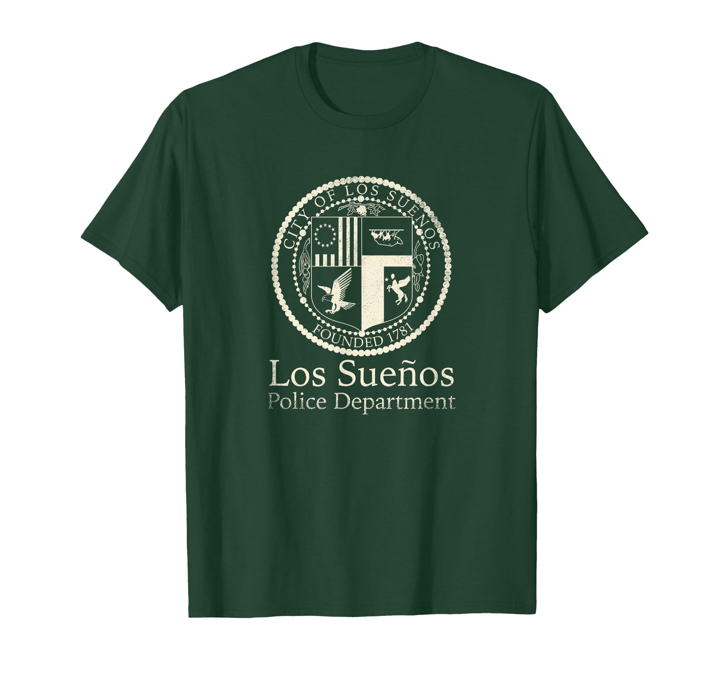 Los Suenos Police Dept Ready Or Not For Action Game SWAT T-Shirt