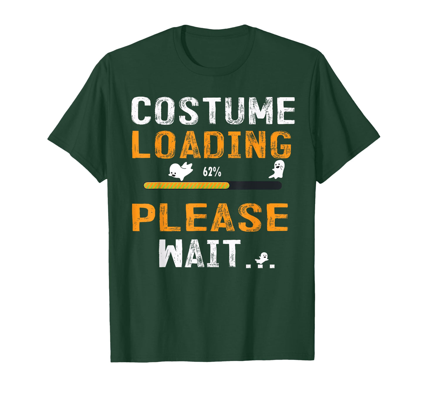 Funny Costume Loading Please Wait Halloween tee T-Shirt