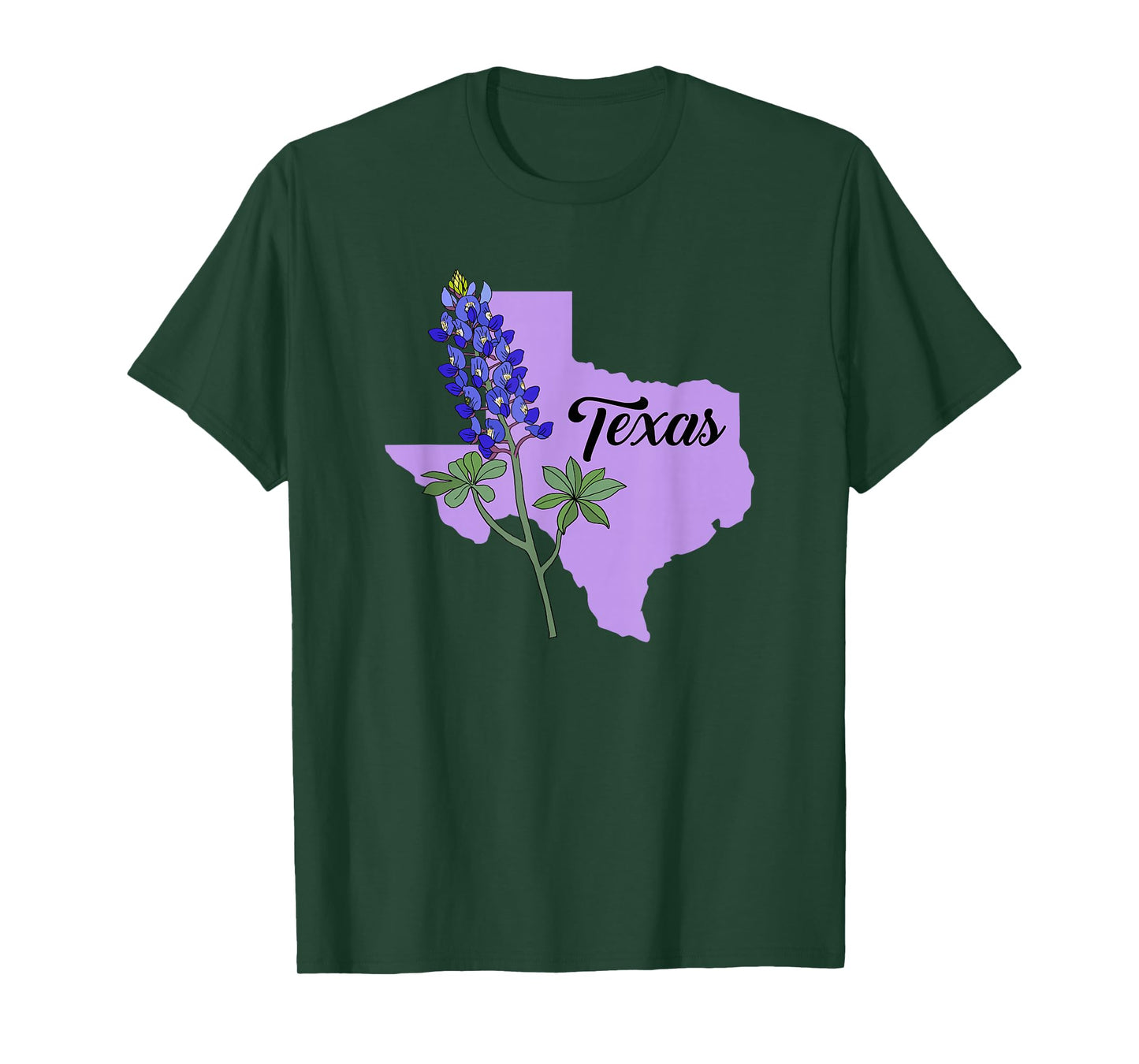 Texas Flower Bluebonnet T-Shirt