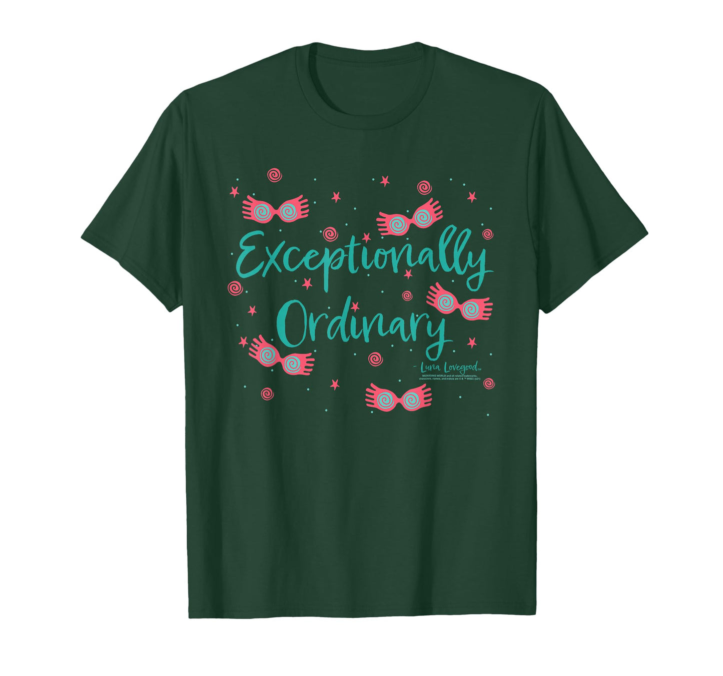 Harry Potter Floating Luna Lovegood Glasses T-Shirt