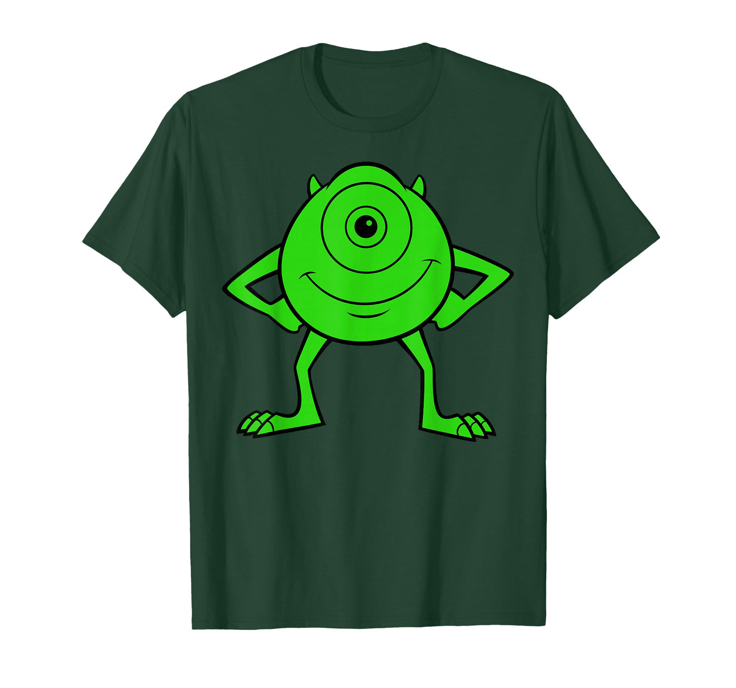 Disney Pixar Monsters, Inc. Mike Wazowski Cyclops Retro T-Shirt