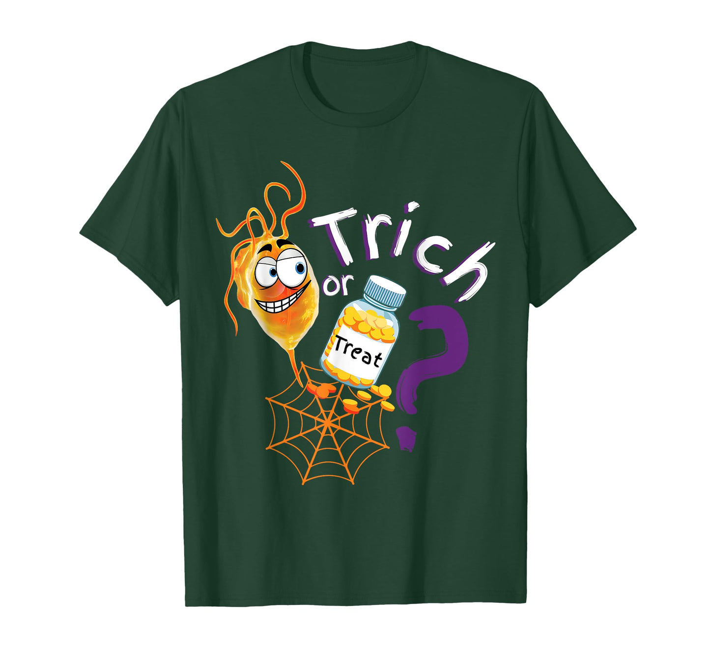 Trick Or Treat Spooky Medical Student Ed Nurse Doctor T-Shirt