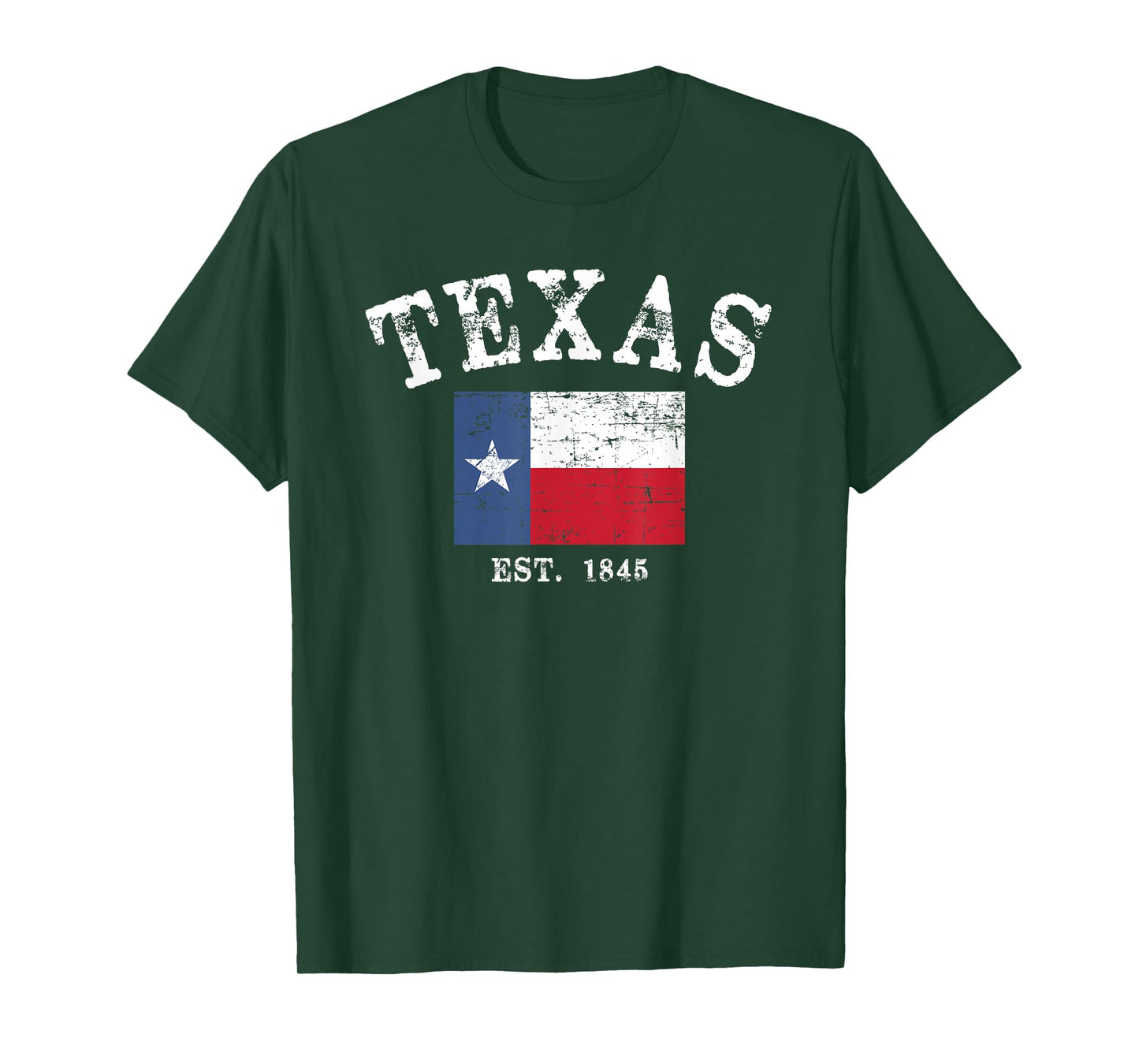Distressed Texas State Flag T-Shirt