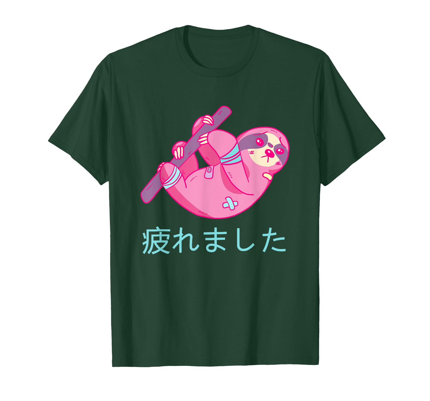 Yami Kawaii Sloth Pastel Goth T-Shirt