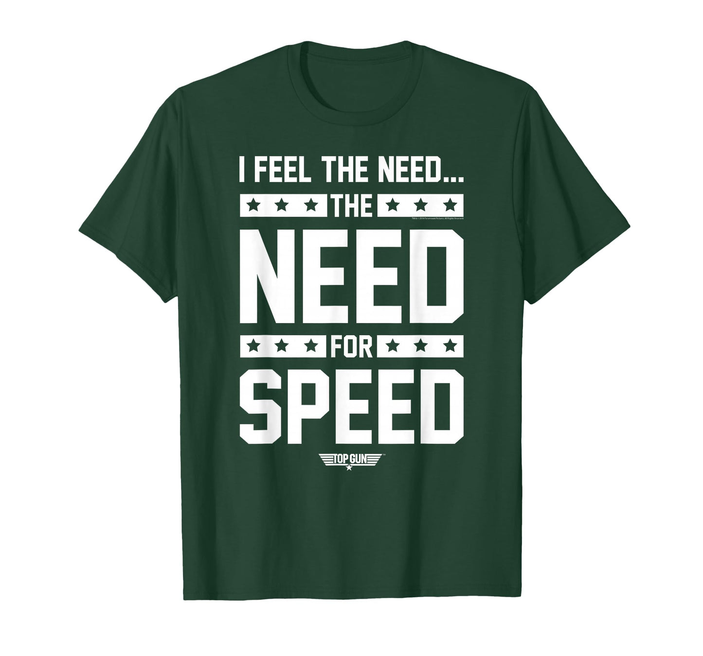 Top Gun The Need for Speed Type Retro 80's Action Movie T-Shirt
