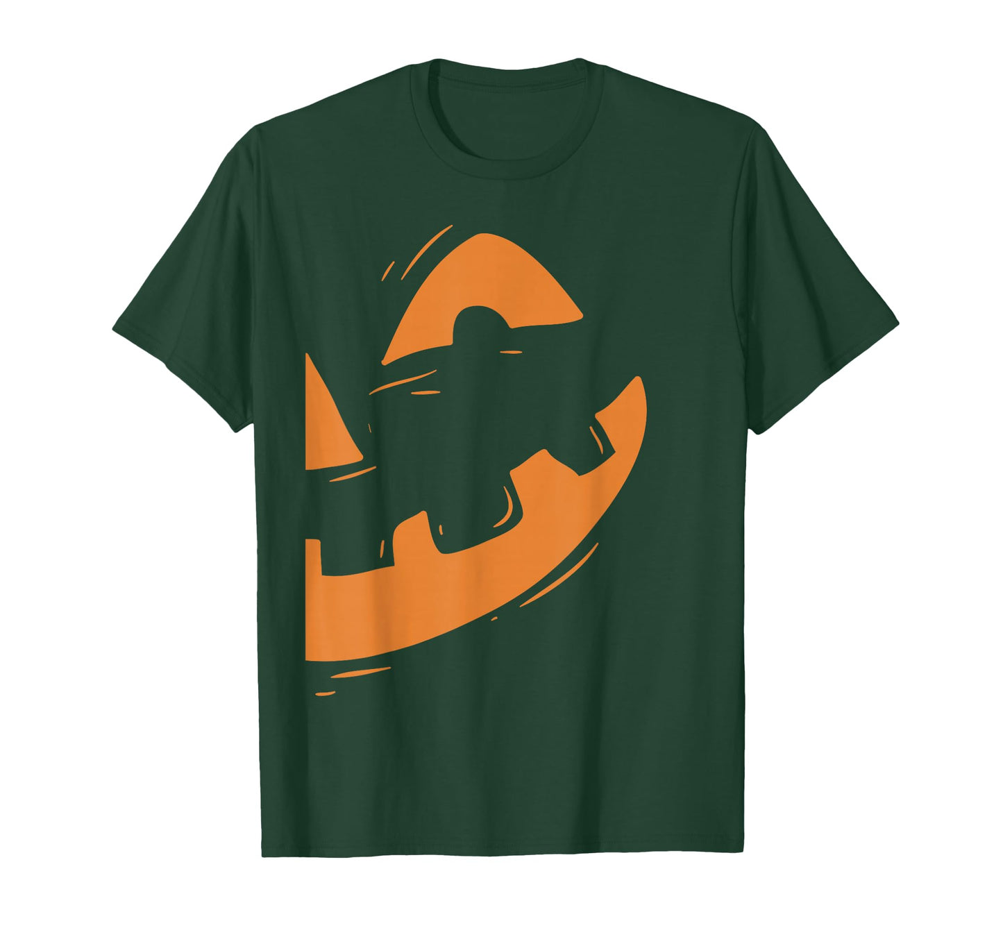Jack-O-Lantern Shirt Pumpkin Face Halloween Matching Couple T-Shirt
