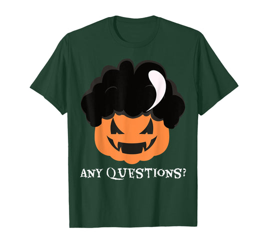 Parliament Shirts: David S Pumpkins Any Questions T-Shirt T-Shirt