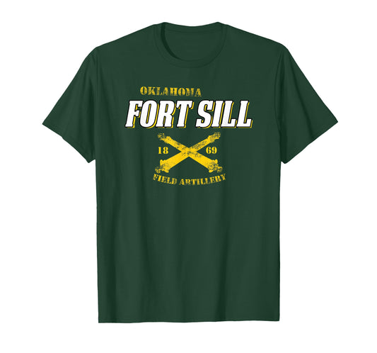 OKLAHOMA FORT SILL 1869 FIELD ARTILLERY T-Shirt