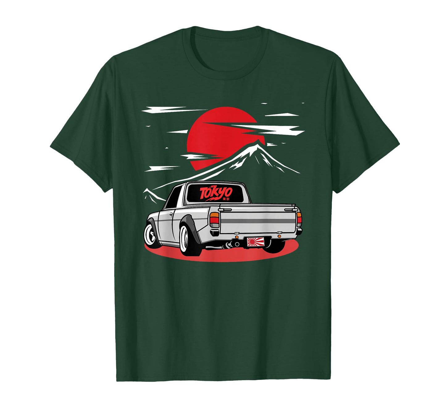 Mini Truck Kei JDM Japanese Drift Car Japan Vintage Graphic T-Shirt