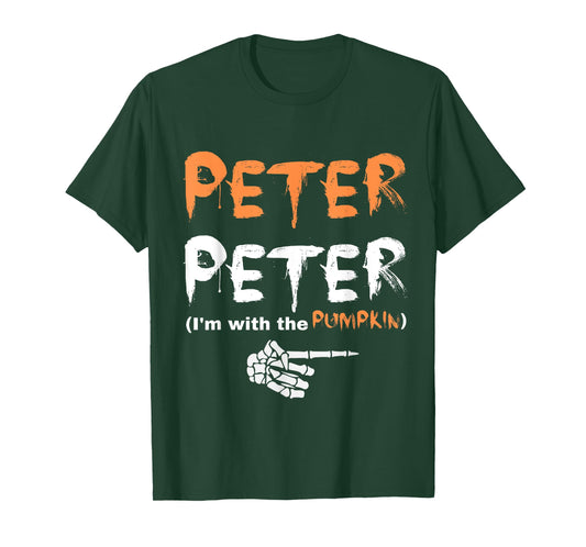 Peter Pumpkin Eater Halloween Matching Couples Costume T-Shirt