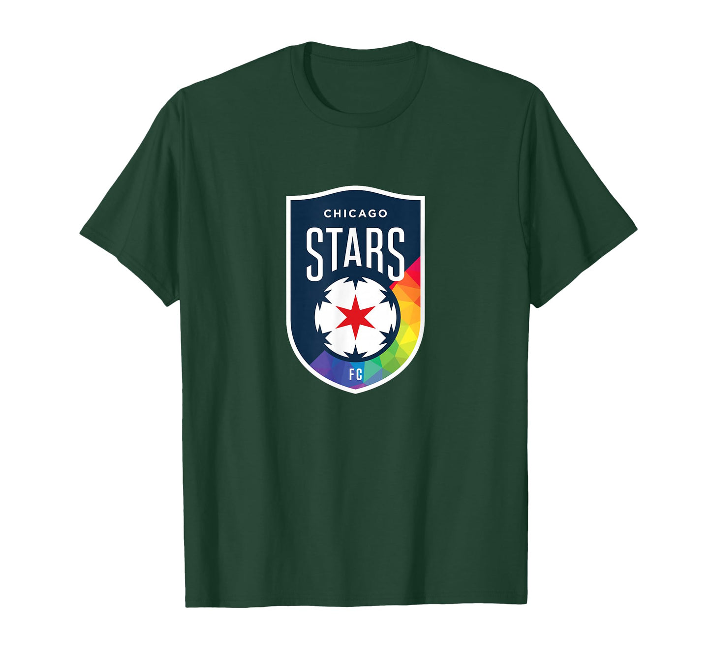 NWSL Chicago Stars FC Pride Crest T-Shirt