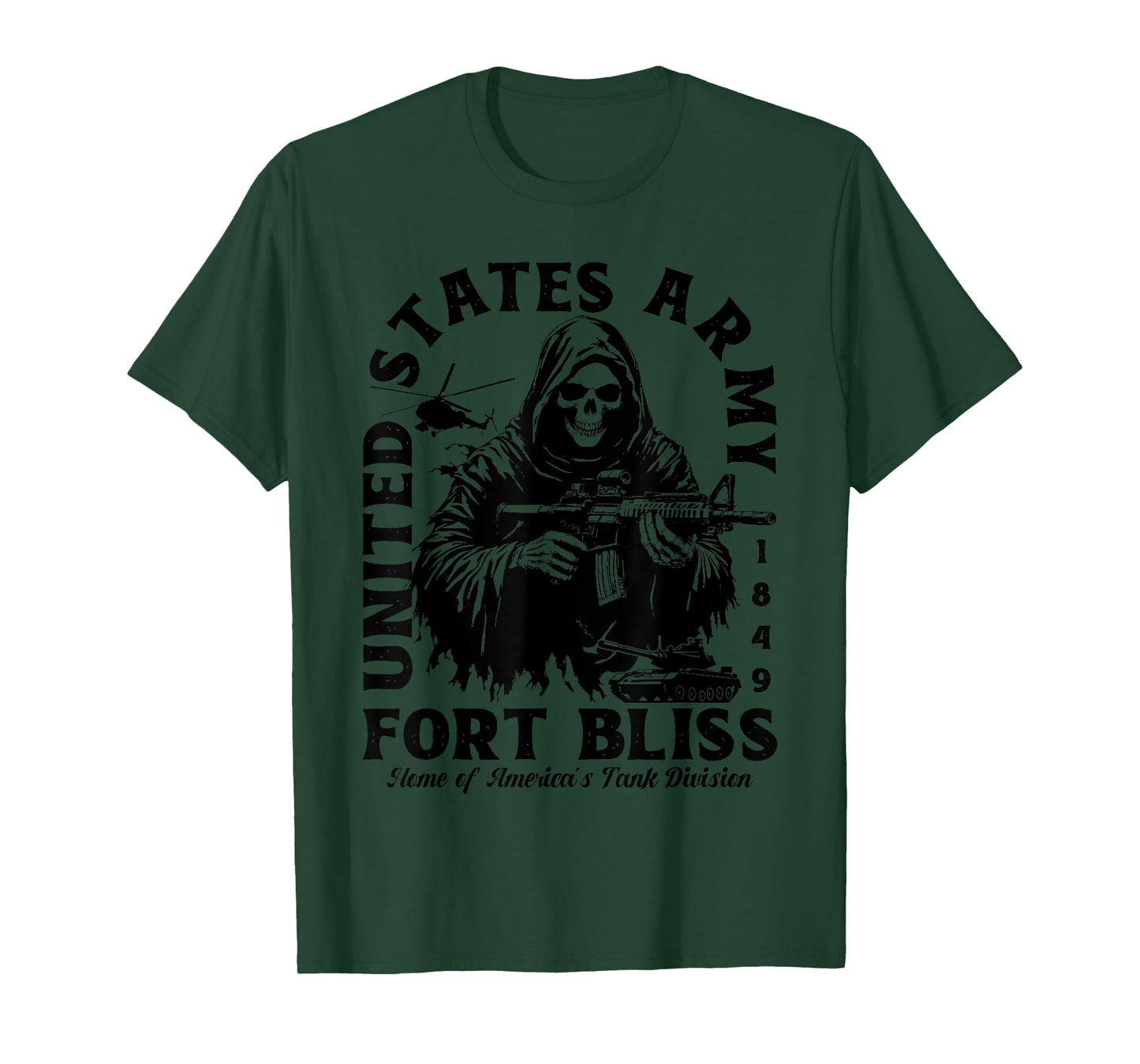 Fort Bliss US Military Base Texas TX Ft Bliss Veteran Gifts T-Shirt