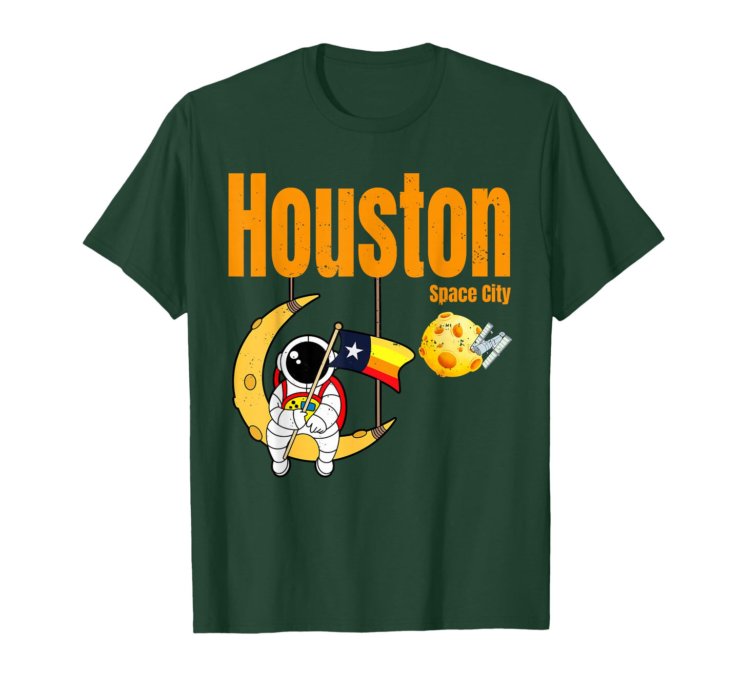 Houston Space City Astronaut T-Shirt