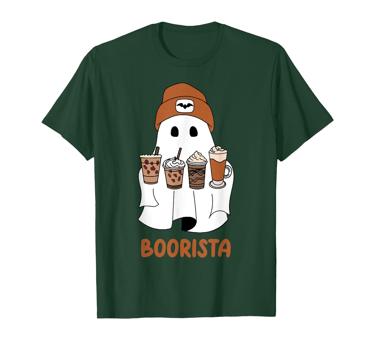 Boorista Ghost with Coffee T-Shirt