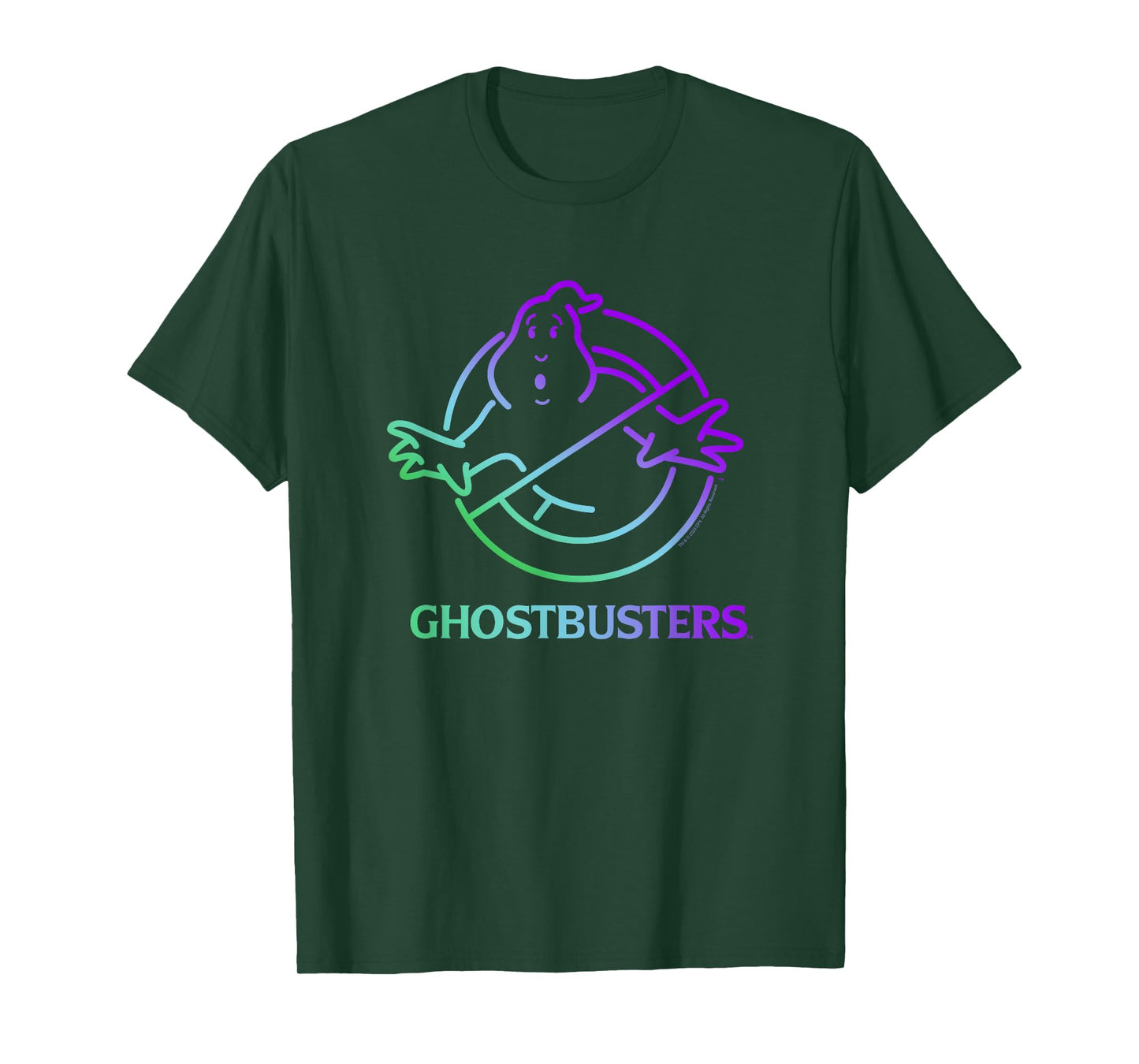 Ghostbusters Cool Ombre No Ghost Logo T-Shirt