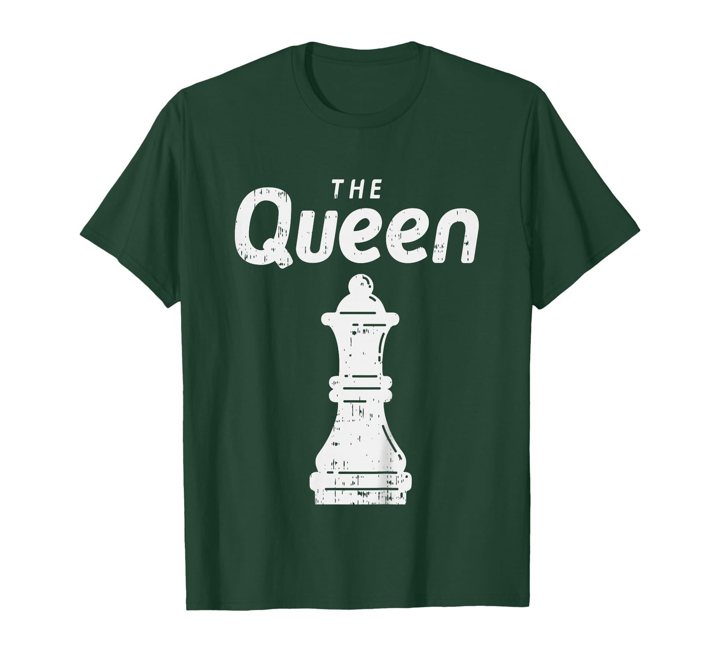 Kids Chess Piece The Queen Shirt Halloween Group Matching Costume T-Shirt