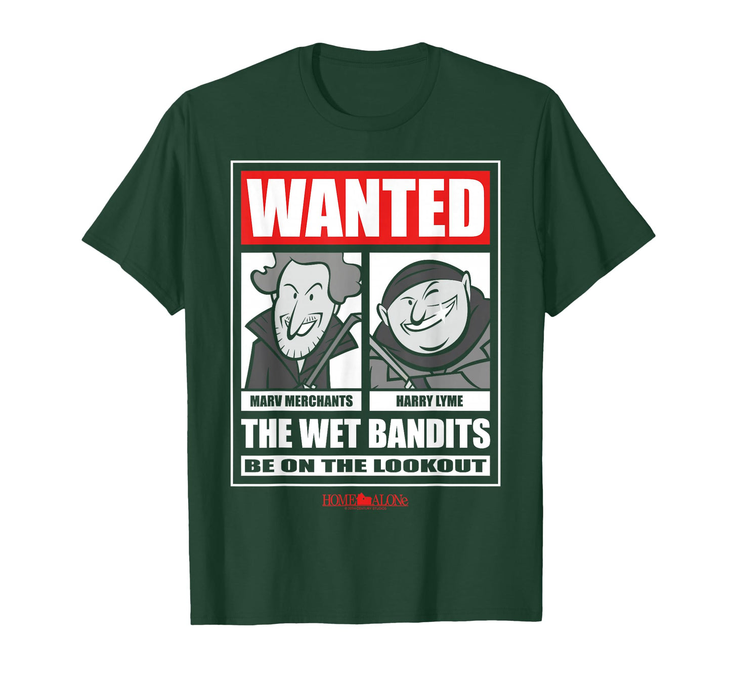 Home Alone - Wanted Wet Bandits T-Shirt