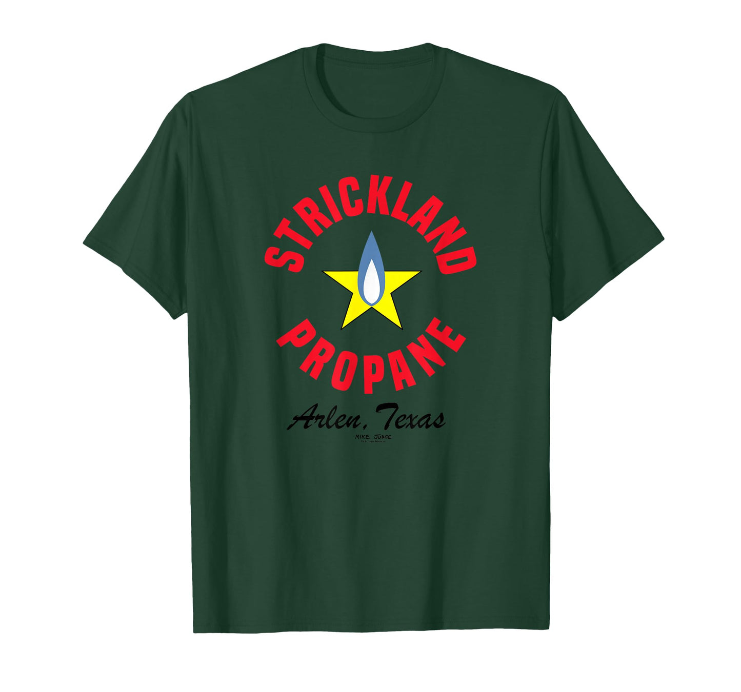 King of The Hill Strickland Propane Arlen Texas Vintage Logo T-Shirt
