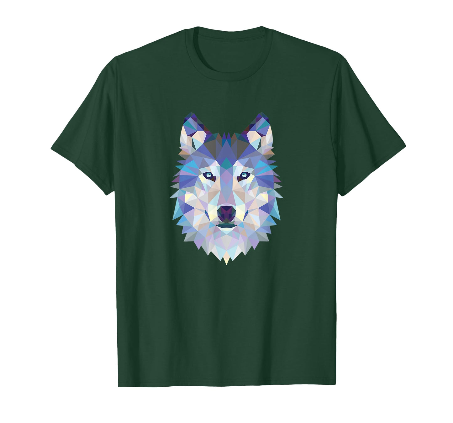 Wolf Wild Geometric Art Spirit Animal Gift for Wolves Fan T-Shirt