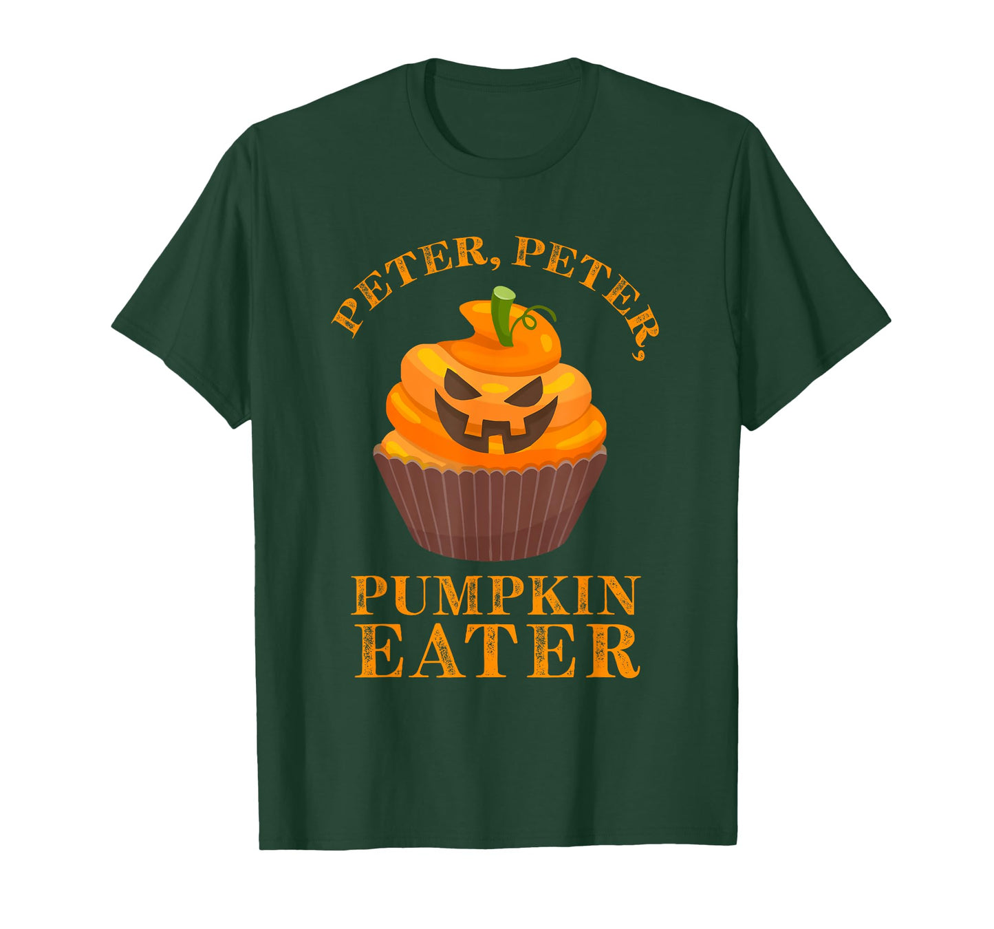 Peter Peter Pumpkin Eater Cupcake Halloween Costume Gift T-Shirt