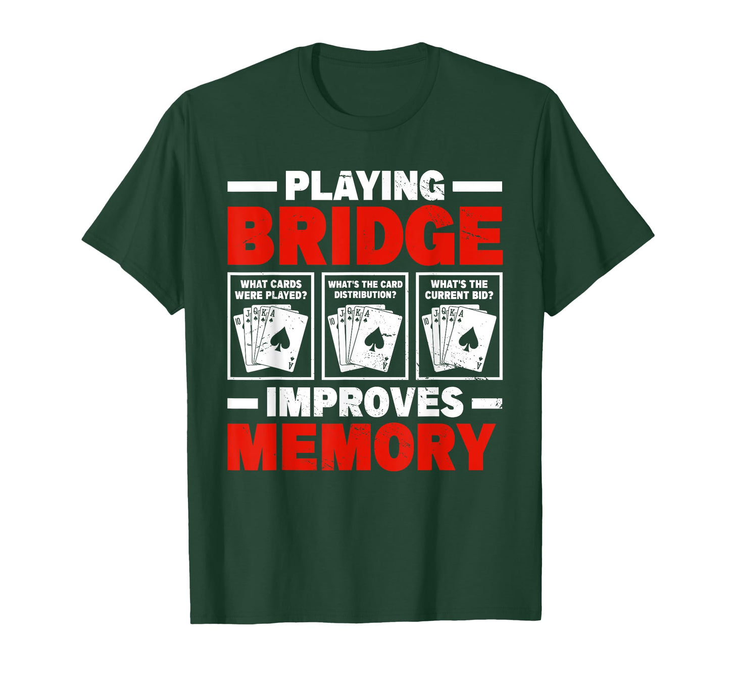 bridge card game funny bridge player T-Shirt