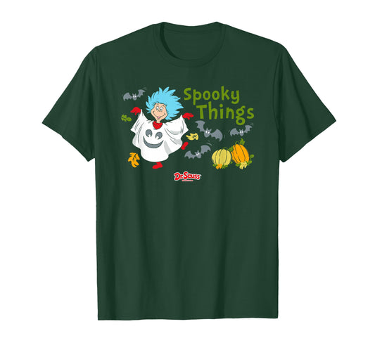 Dr. Seuss The Cat in The Hat Spooky Things T-Shirt