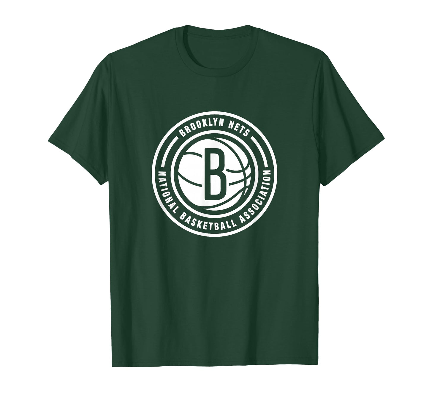 NBA - Brooklyn Nets Circle Logo Black T-Shirt