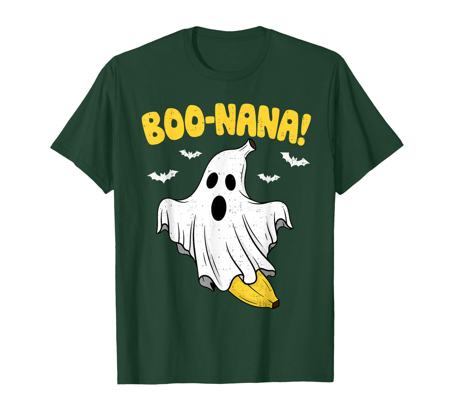 Funny Banana Ghost Boo Pun Halloween Costume Men Women Kids T-Shirt