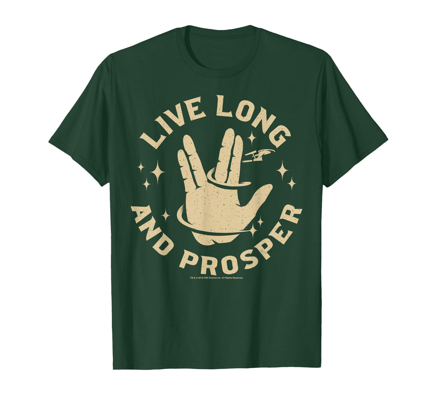 Star Trek: The Original Series Tarot Live Long and Prosper T-Shirt