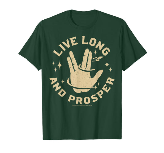 Star Trek: The Original Series Tarot Live Long and Prosper T-Shirt