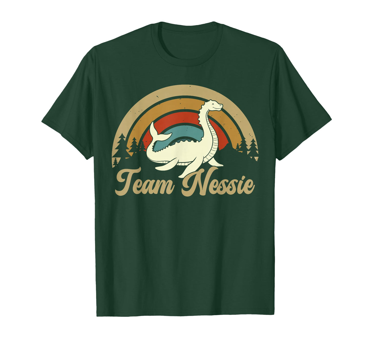 Vintage Loch Ness Monster Scottish Scotland Nessie Retro T-Shirt