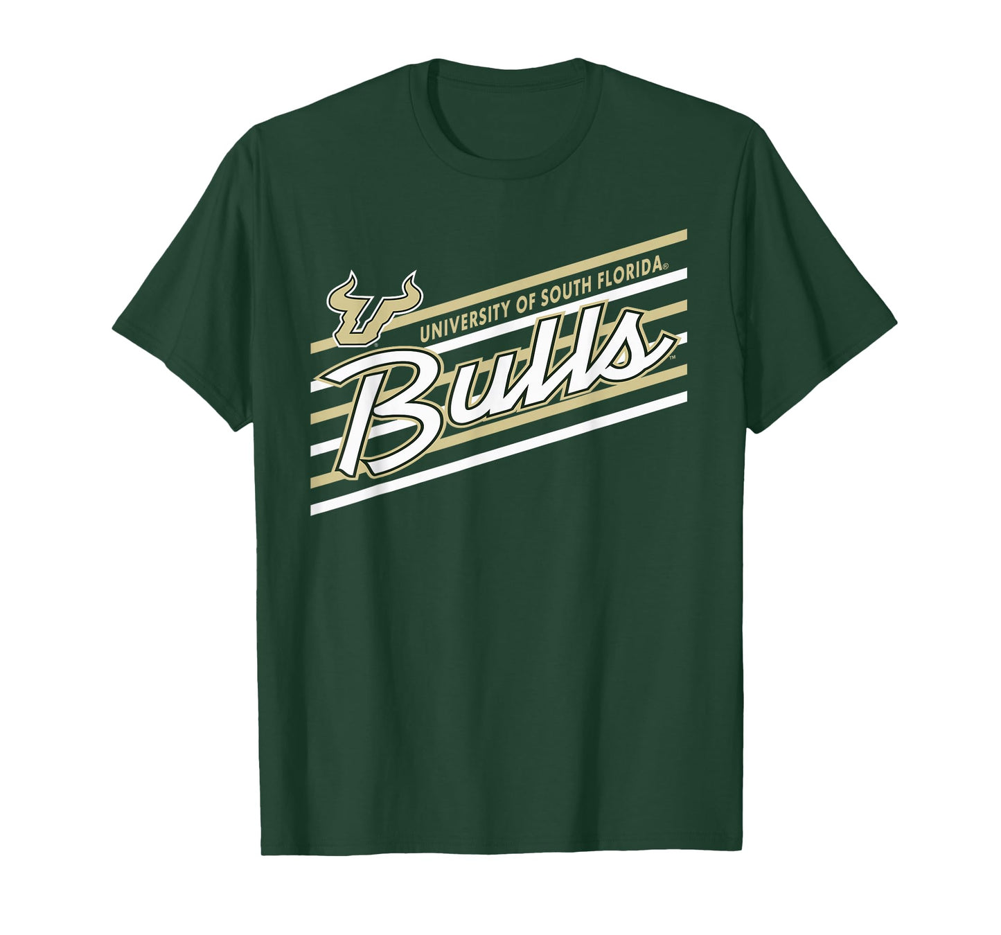 South Florida Bulls Retro Performer Team Officially Licensed T-Shirt