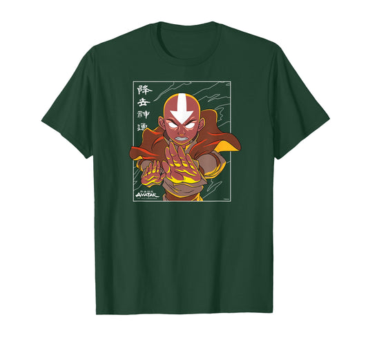 Avatar The Last Airbender - Aang Avatar State T-Shirt