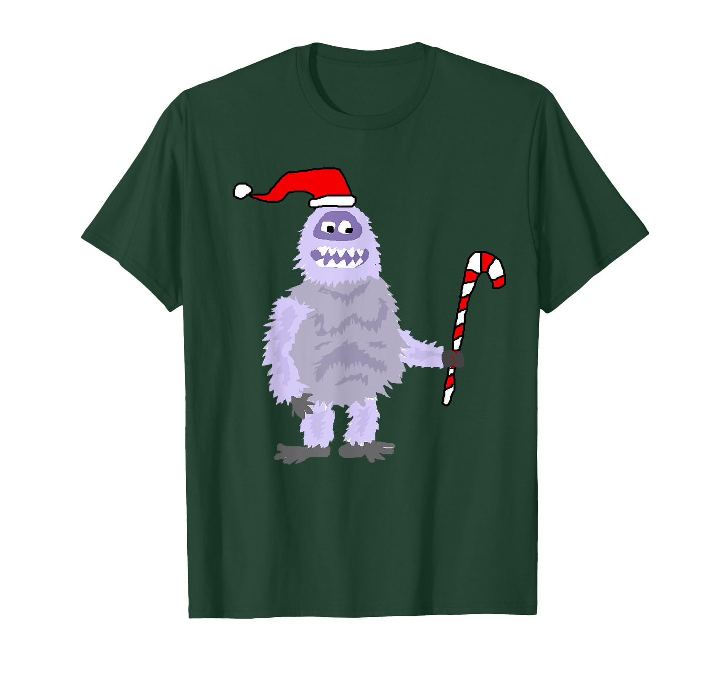 Smiletodaytees Funny Christmas Abominable Snowman T-shirt T-Shirt