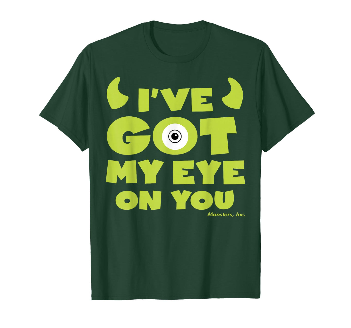 Disney Pixar Monsters Inc Mike Wazowski Eye On You T-Shirt
