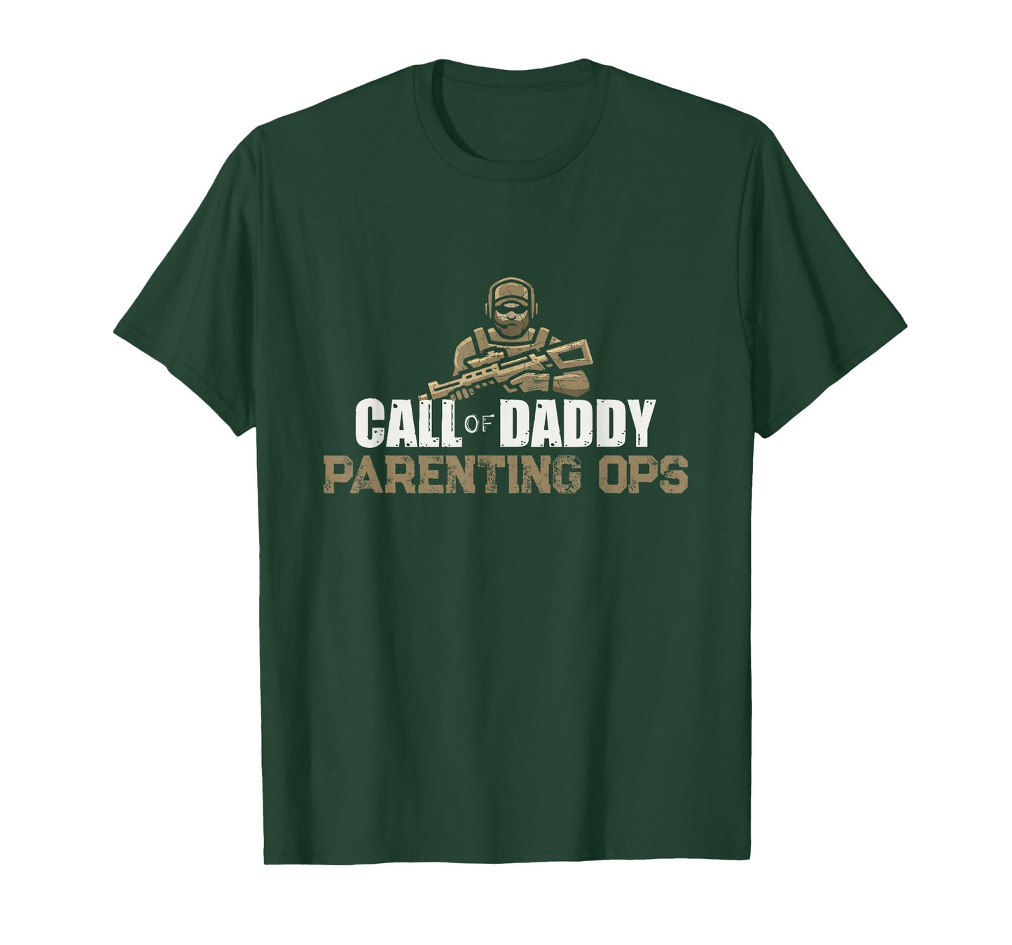 Call of Daddy Parenting Ops Gamer Dad's Funny Fathers Day T-Shirt