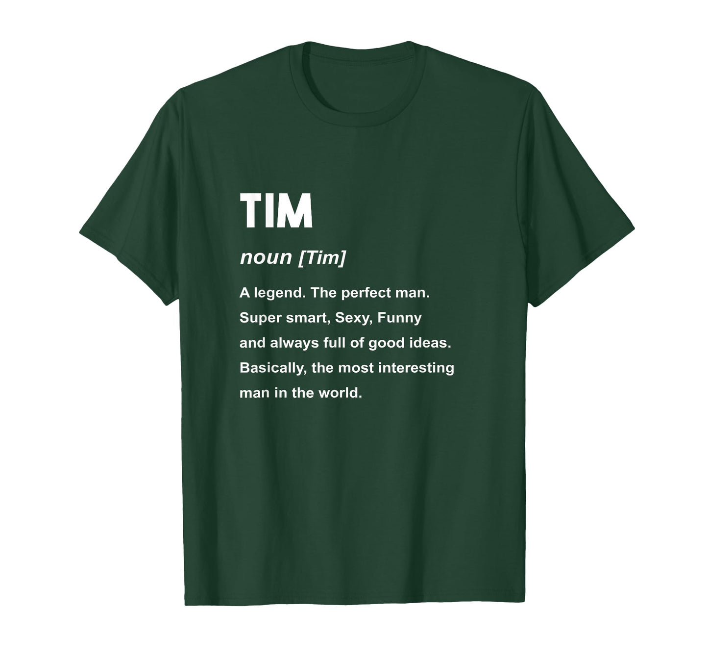 Tim Name Shirt | Tim T-Shirt