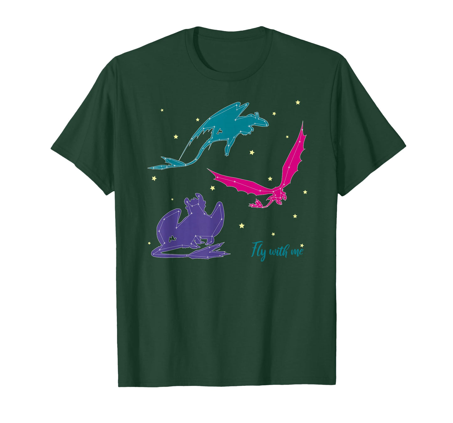 How to Train Your Dragon 3 Hidden World Fly with Me T-Shirt